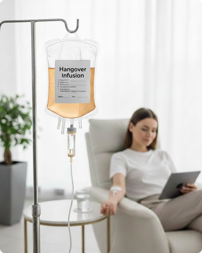 Hangover Infusion in Berlin