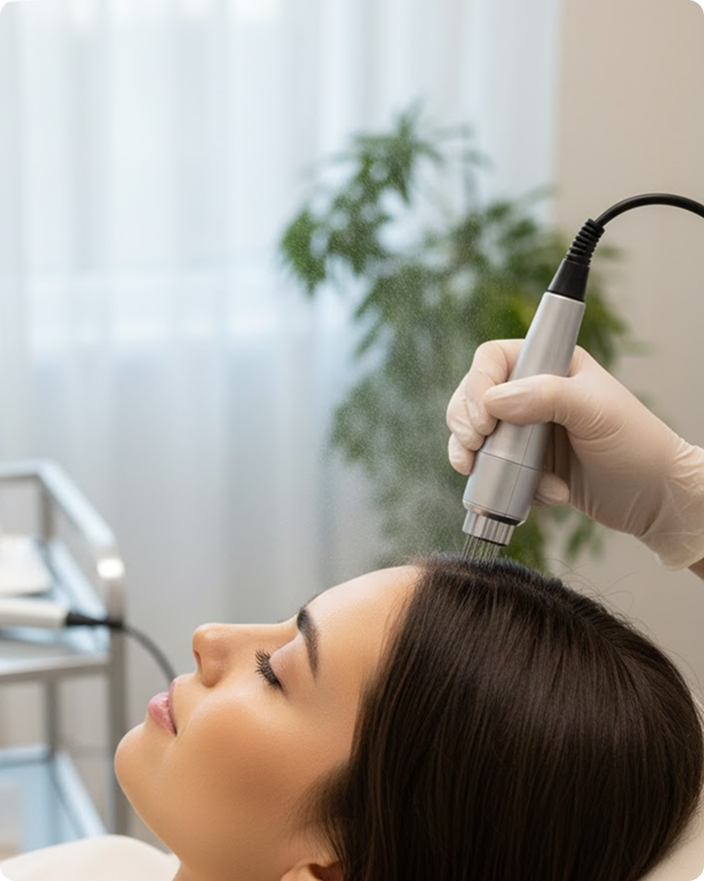 Mesotherapie für Haare Behandlung in Berlin